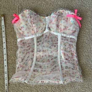 Victoria’s Secret Garden Fairy Tulle Bustier 34B
